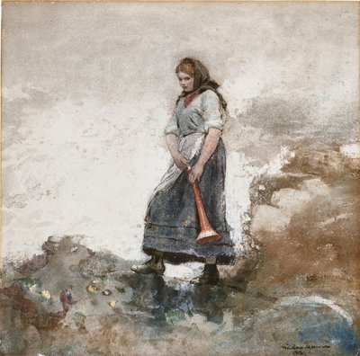 Daughter of the Coast Guard by Winslow Homer